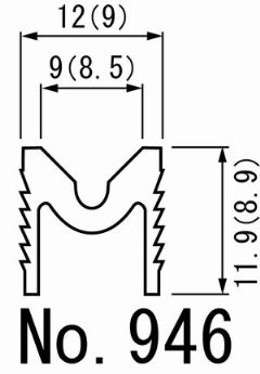 ypԁzV^tbg[(΂Ȃ)@No.946(12~12mm)@2730mm
